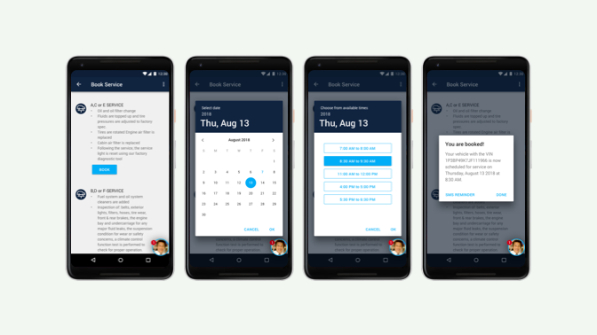 Dealership Booking Service Application